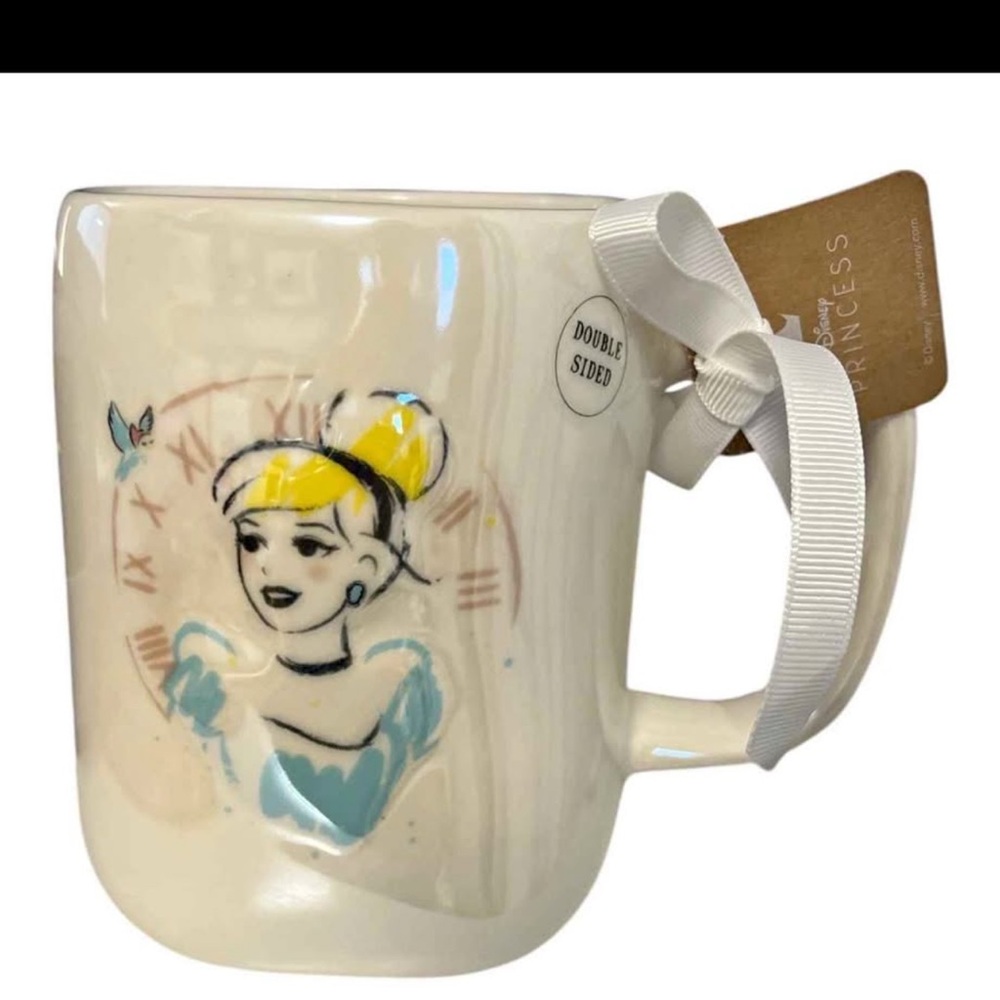 Disney Cinderella Mug with Blue and Yellow Accents